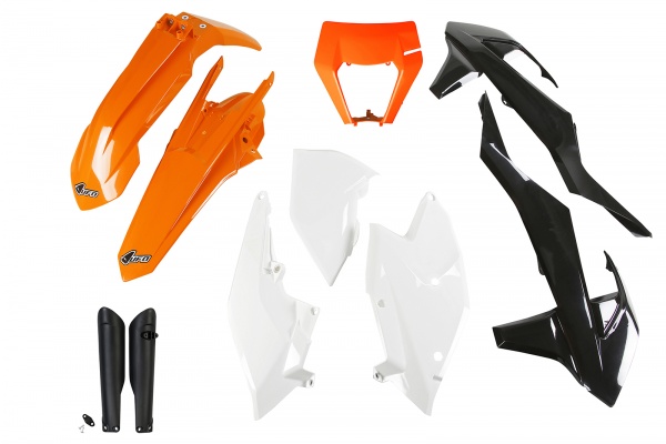 Full Kit Plastiche OEM Color 18 per Ktm EXC 125 - EXC 150 - EXC 250 - EXC-F 250 - EXC 300 - EXC-F 350 - EXC-F 450 - EXC-F 50...